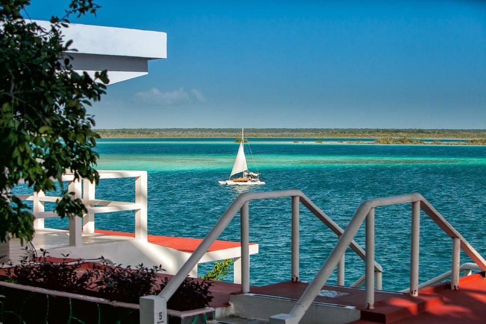 Hotel Laguna Bacalar Bagian luar foto