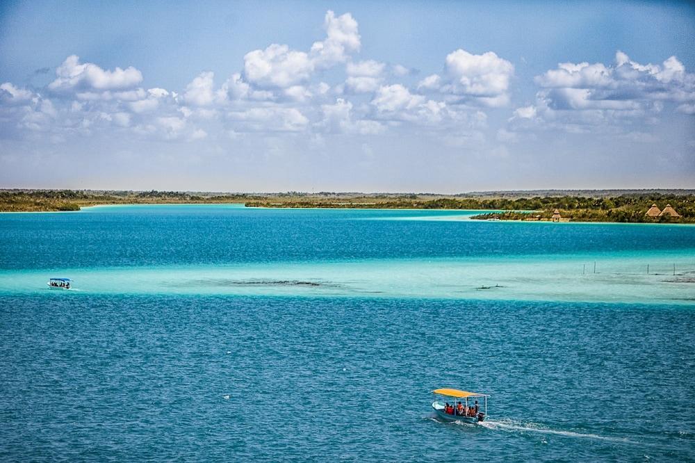 Hotel Laguna Bacalar Bagian luar foto