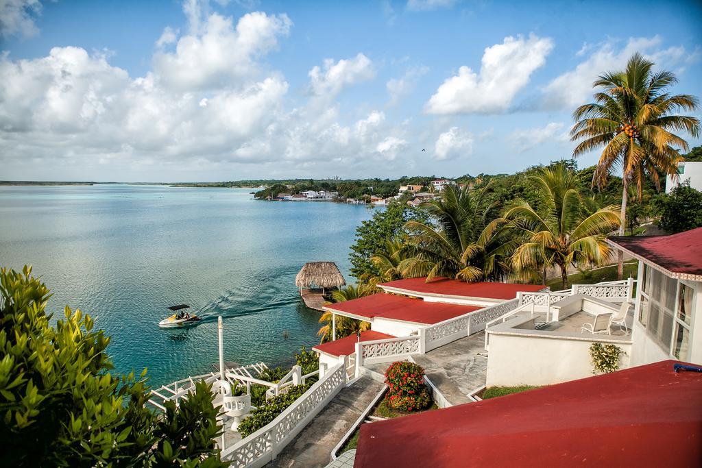 Hotel Laguna Bacalar Bagian luar foto